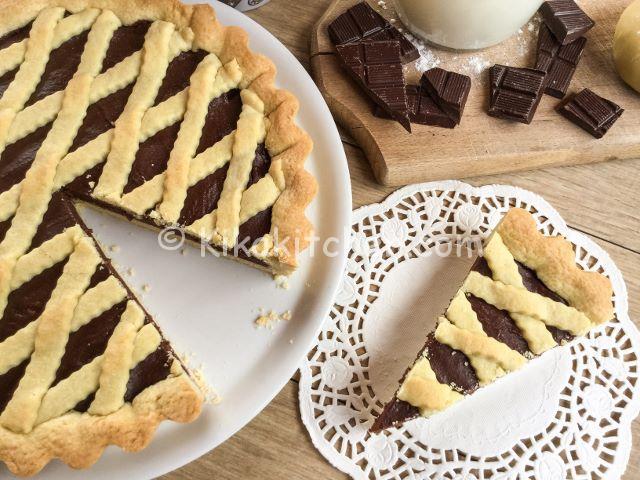 crostata al cioccolato