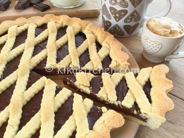 crostata con il cioccolato