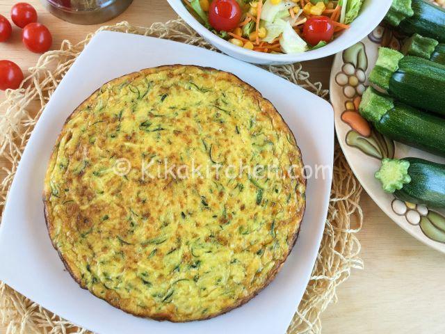 frittata con zucchine ricetta