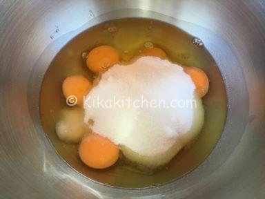 pan di spagna 6 uova