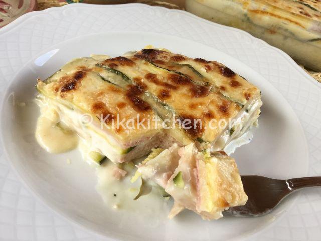 parmigiana bianca di zucchine ricetta