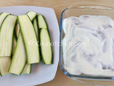 parmigiana di zucchine bianca