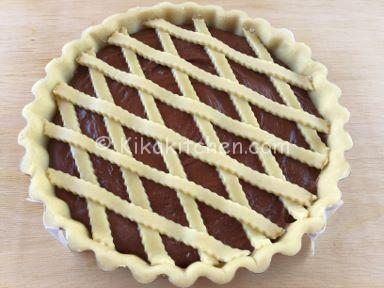 ricetta crostata al cioccolato