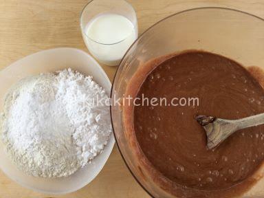 torta al cioccolato con fragole