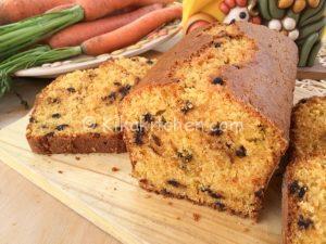 Plumcake carote e gocce di cioccolato