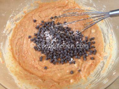 plumcake carote e gocce di cioccolato ricetta