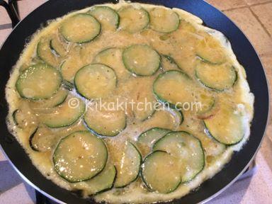 ricetta frittata di zucchine