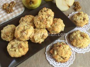 Biscotti pere e noci fotoricetta facile e veloce