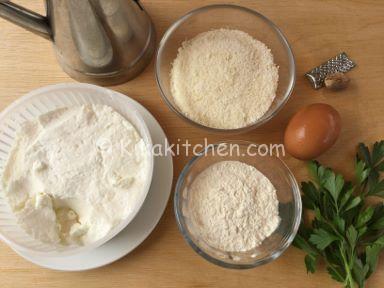 ingredienti frittelle di ricotta