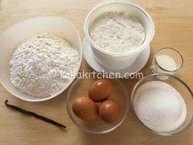 ingredienti torta di ricotta