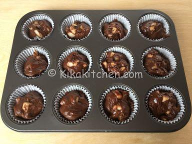 ricetta muffin pere e cioccolato