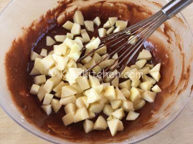 torta di mele al cioccolato