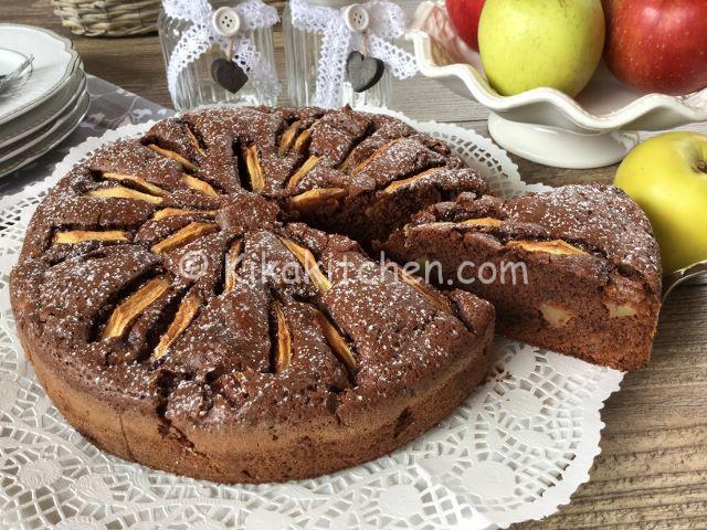 torta di mele e cioccolato ricetta