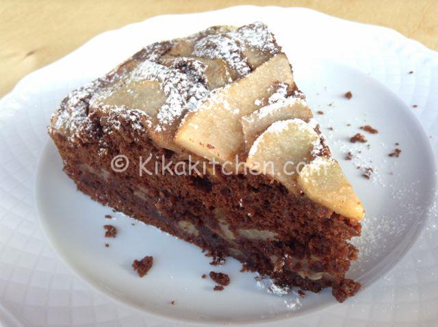 torta-con-pere-e-cioccolato