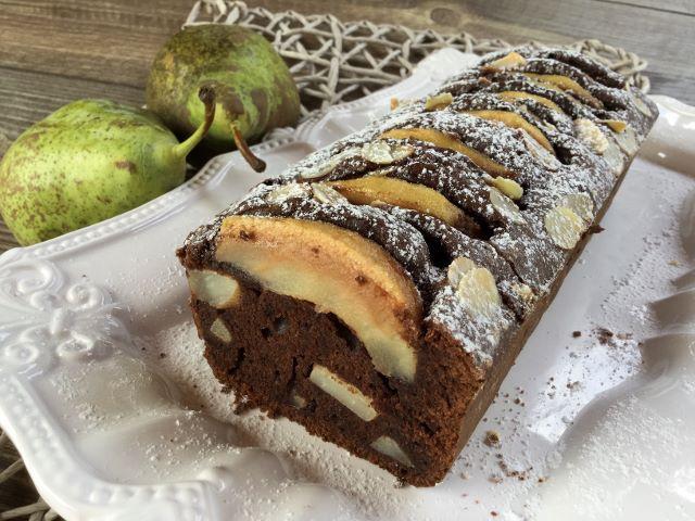 plumcake-pere-e-cioccolato