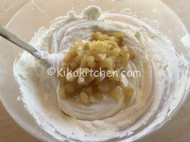 crema ricotta e pere