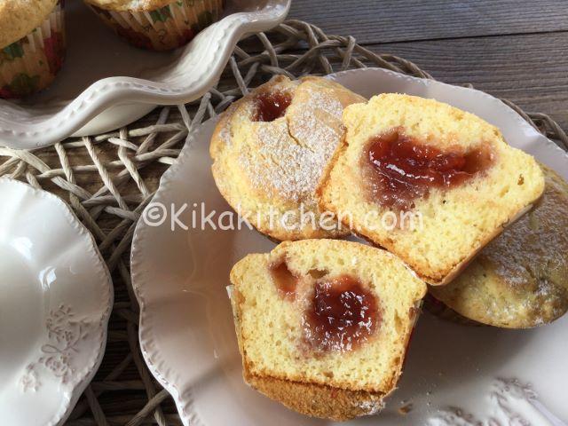 muffin alla marmellata