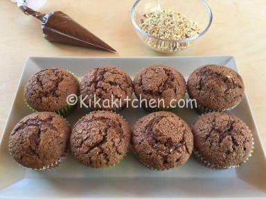 muffin con nutella