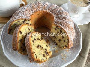 ciambellone con gocce di cioccolato