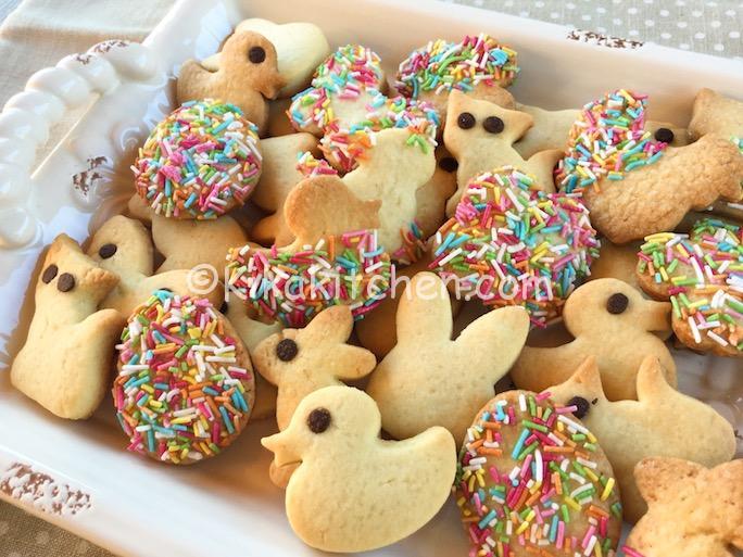 Decorazioni Per Biscotti Di Natale.Biscotti Di Pasqua Decorati Ricetta Passo Passo Kikakitchen