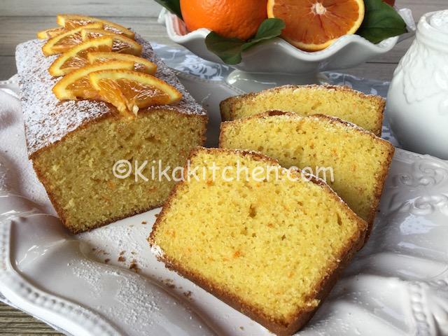 plumcake all'arancia