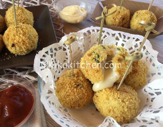 polpette al forno di pollo