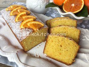 Plumcake all'arancia soffice. Ricetta facile e veloce.