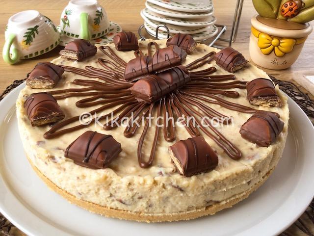 Cheesecake Kinder Bueno Senza Cottura Ricetta Passo Passo Kikakitchen