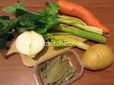ingredienti brodo vegetale per risotti
