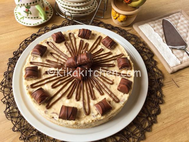 Cheesecake Kinder Bueno Senza Cottura Ricetta Passo Passo Kikakitchen