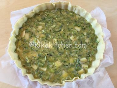 come fare la quiche di zucchine