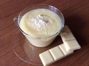 crema al cioccolato bianco bimby