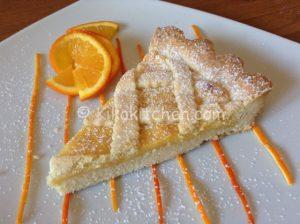 crostata all'arancia bimby
