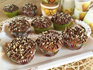 muffin alla nutella bimby
