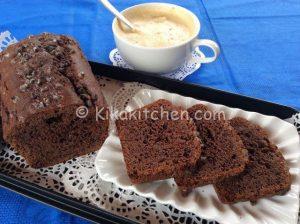 plumcake al cioccolato bimby