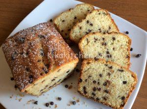 plumcake con gocce di cioccolato bimby