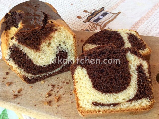 Plumcake Bicolore Con Olio