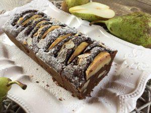 plumcake pere e cioccolato bimby