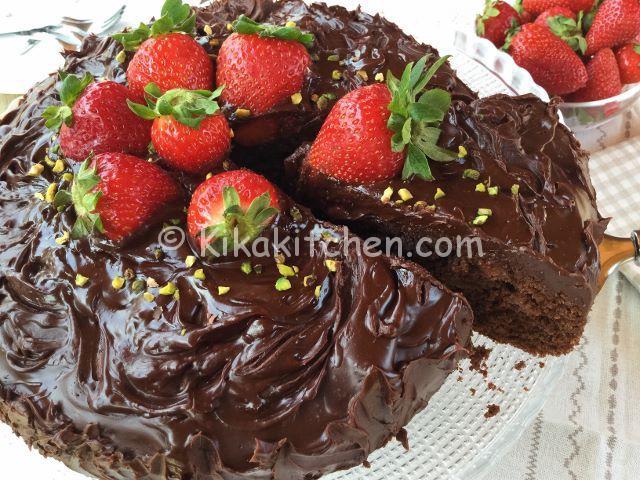 torta cioccolato e fragole bimby