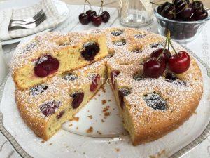 torta di ciliegie bimby