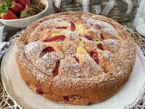 torta mascarpone e fragole bimby