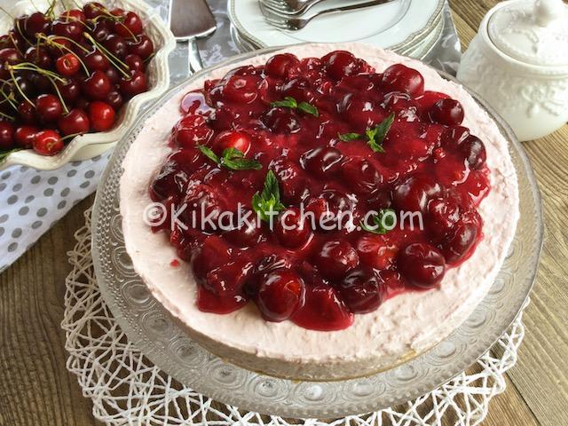 cheesecake alle ciliegie