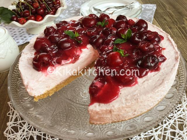 cheesecake ciliegie ricetta