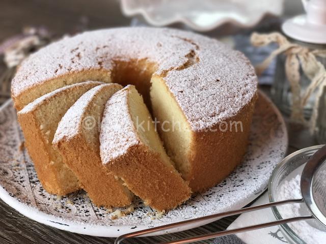 chiffon cake ricetta