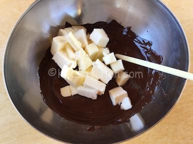 cioccolato fondente e burro