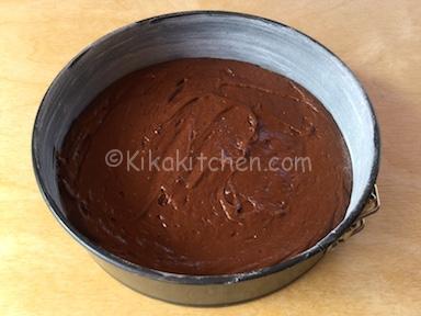 teglia torta con cacao