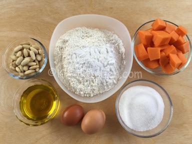 ingredienti torta di zucca