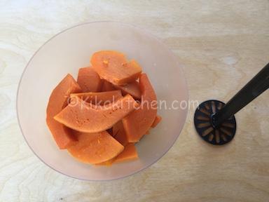 zucca cotta in forno