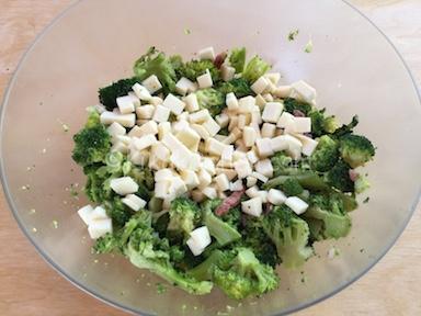 broccoli e formaggio