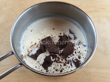 ganache panna e cioccolato